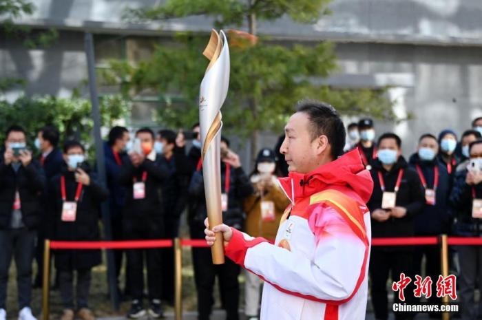 3月2日，北京2022年冬殘奧會(huì)火種采集儀式在中國(guó)盲文圖書館舉行，采集“希望之火”。 <a target='_blank' href='/'>中新社</a>記者 張興龍 攝