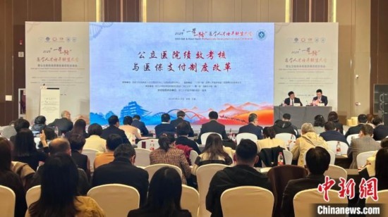 《公立醫(yī)院績效考核與醫(yī)保支付制度改革》分論壇現(xiàn)場(chǎng)。董易鑫 攝