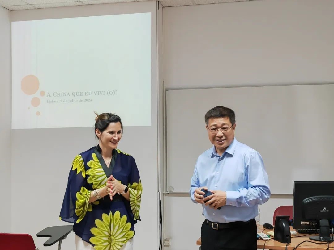 里斯本大學(xué)孔子學(xué)院組織漢語(yǔ)角活動(dòng)。 圖片來(lái)源：里斯本大學(xué)孔子學(xué)院公眾號(hào)