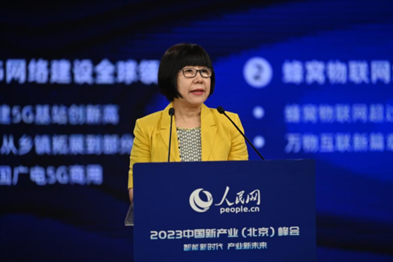 人民網(wǎng)監(jiān)事會(huì)主席唐維紅。人民網(wǎng)記者 于凱攝