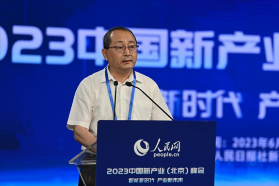 中央網(wǎng)信辦網(wǎng)絡(luò)綜合治理局副局長(zhǎng)李云峰。人民網(wǎng)記者 于凱攝