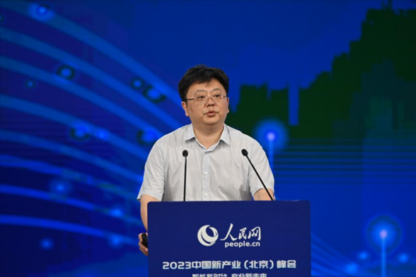 傳播內(nèi)容認(rèn)知全國(guó)重點(diǎn)實(shí)驗(yàn)室首席科學(xué)家張勇東。人民網(wǎng)記者 于凱攝