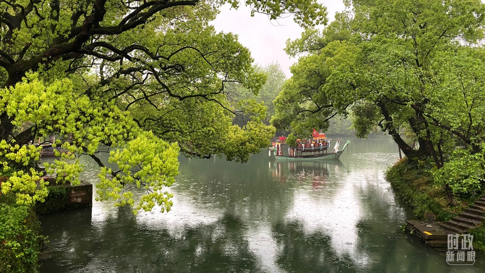 杭州西溪國(guó)家濕地公園是全國(guó)首個(gè)國(guó)家濕地公園。（總臺(tái)央視記者李輝拍攝）