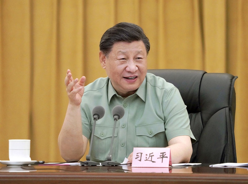 2023年7月26日，習(xí)近平到西部戰(zhàn)區(qū)空軍視察。