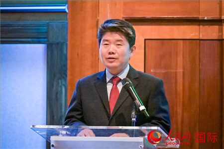 李立言致辭。人民網(wǎng) 郭錦標(biāo)攝