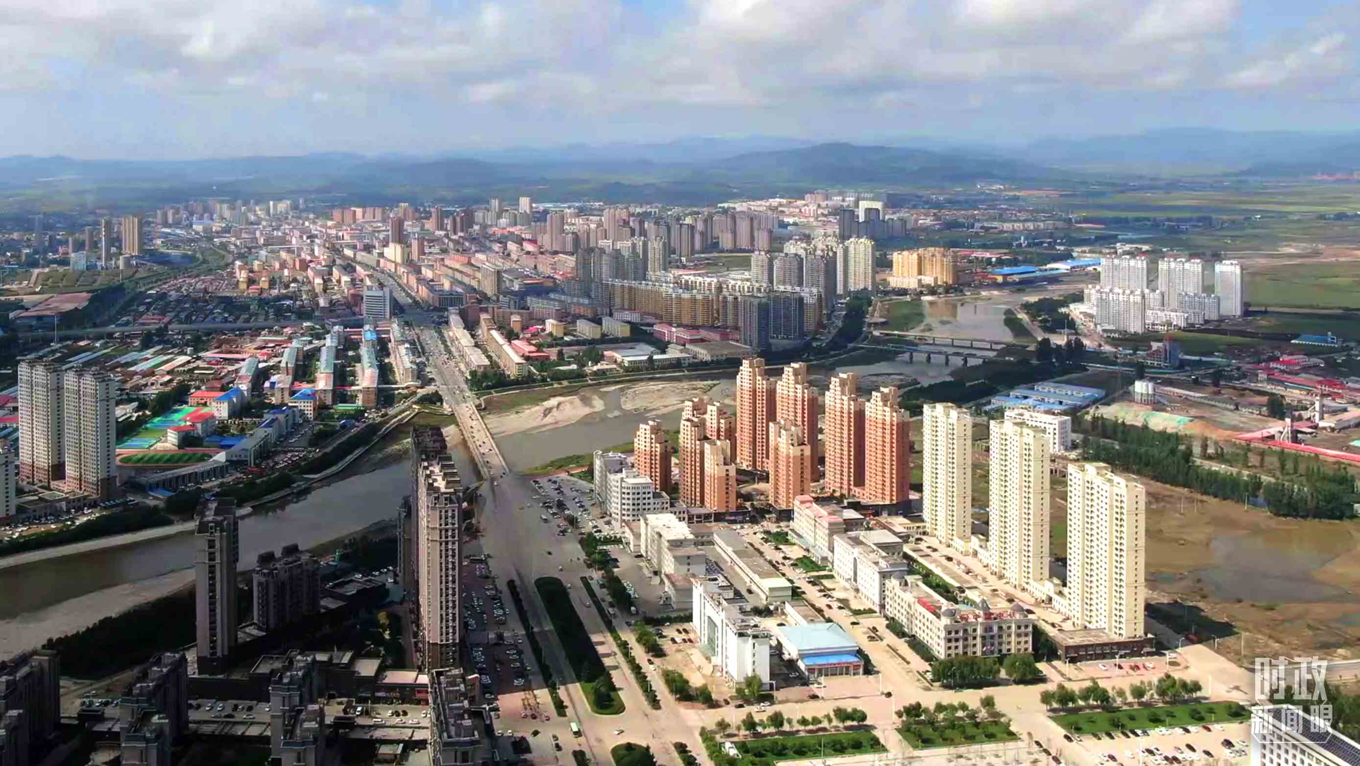 △尚志市境內(nèi)水網(wǎng)發(fā)達，螞蟻河、大泥河等穿境而過。（總臺央視記者張耿生拍攝）