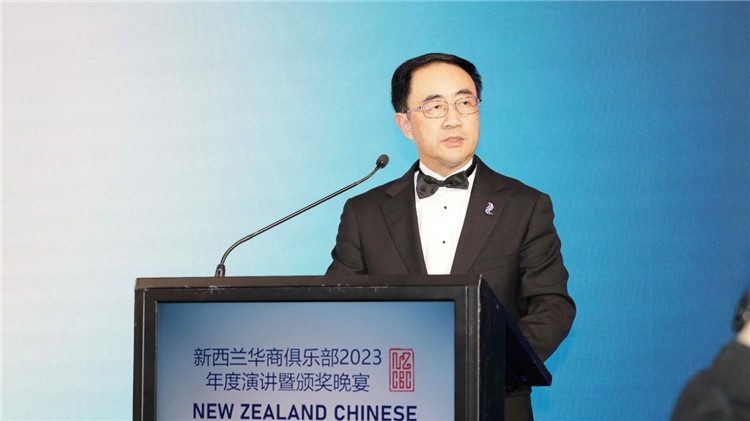 新西蘭華商聯(lián)合總會主席楊健。攝影：張凱