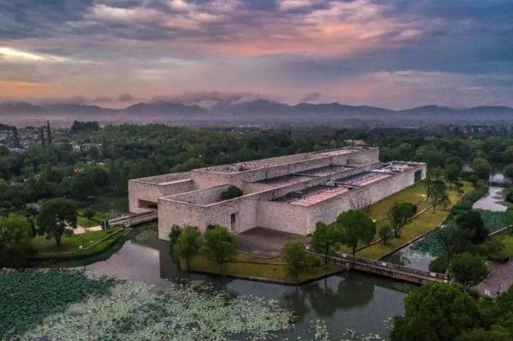 良渚博物院外景。圖源良渚古城微信公眾號(hào)