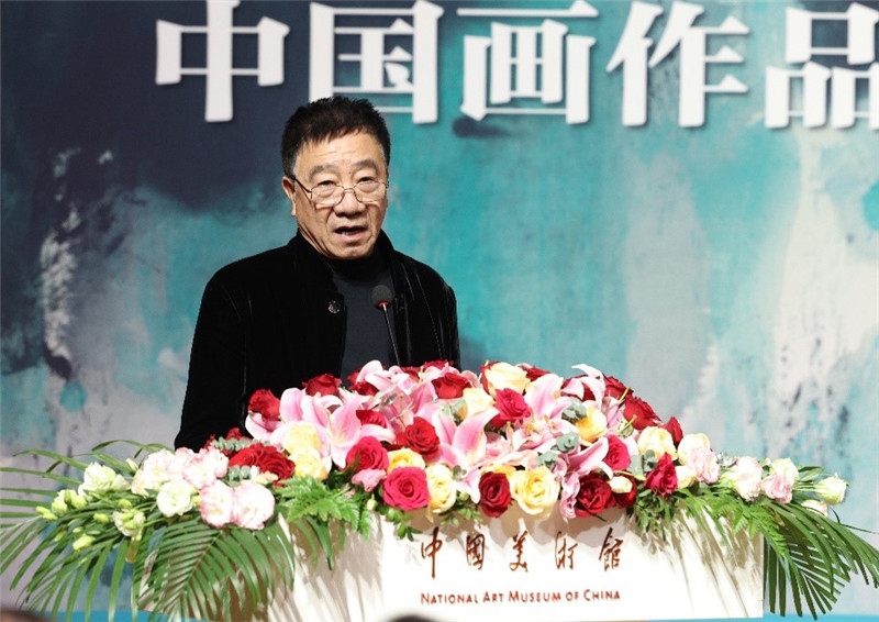 任建國致辭。主辦方供圖