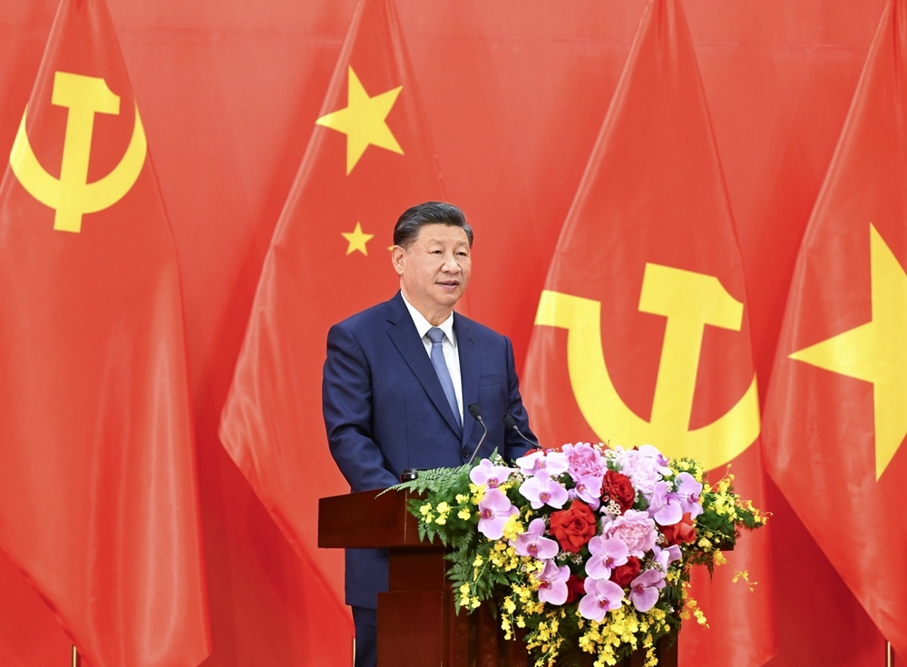 習(xí)近平總書記發(fā)表題為《賡續(xù)傳統(tǒng)友誼，開創(chuàng)中越命運(yùn)共同體建設(shè)新征程》的重要講話。