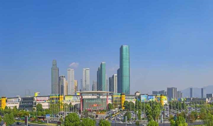 義烏城市風(fēng)貌。義烏市委宣傳部供圖