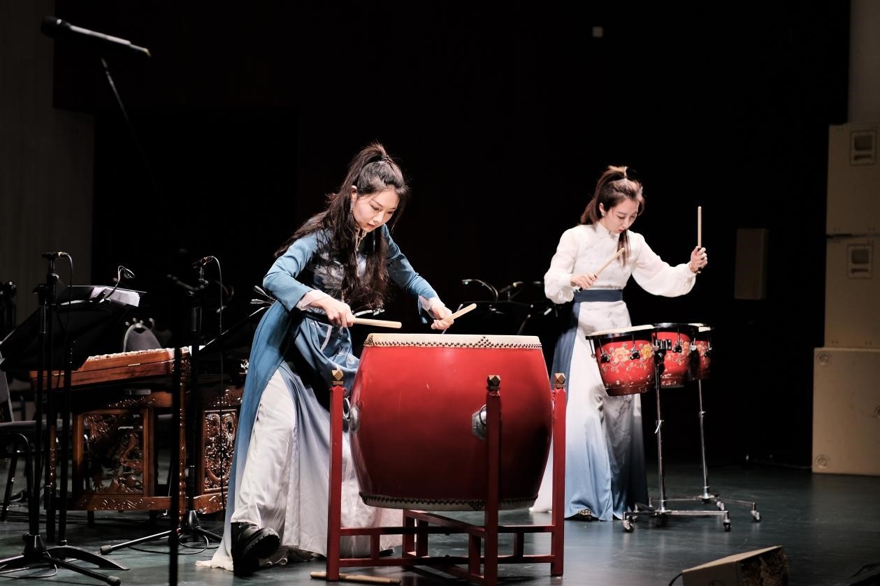 2024“歡樂春節(jié)”新春民族音樂會(huì)演出現(xiàn)場(chǎng)。于子恒攝