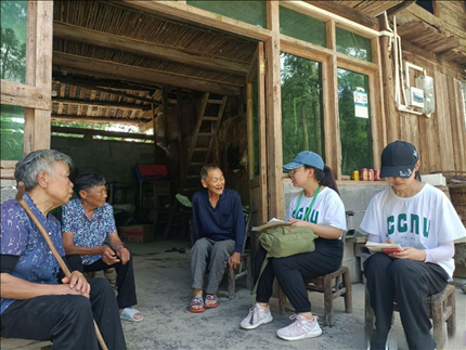 △ 2022年7月，華中師范大學(xué)生命科學(xué)學(xué)院鄉(xiāng)村振興之旅暑期實(shí)踐隊(duì)赴湖北省恩施市宣恩縣長潭河侗族鄉(xiāng)開展“生態(tài)文明助力鄉(xiāng)村振興”暑期社會(huì)實(shí)踐活動(dòng)。