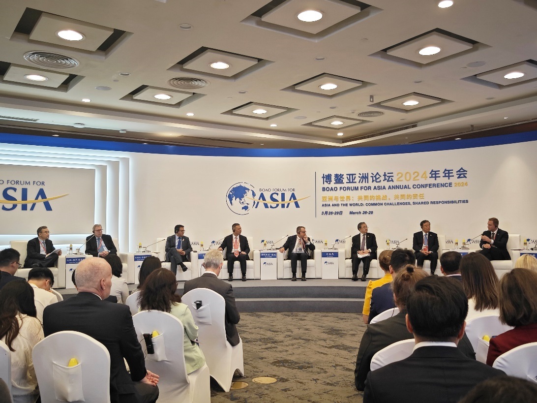 博鰲亞洲論壇2024年年會(huì)“加快應(yīng)對(duì)氣候變化行動(dòng)”分論壇。