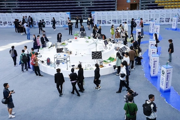 入圍決賽作品成果展。北京建筑大學(xué)供圖