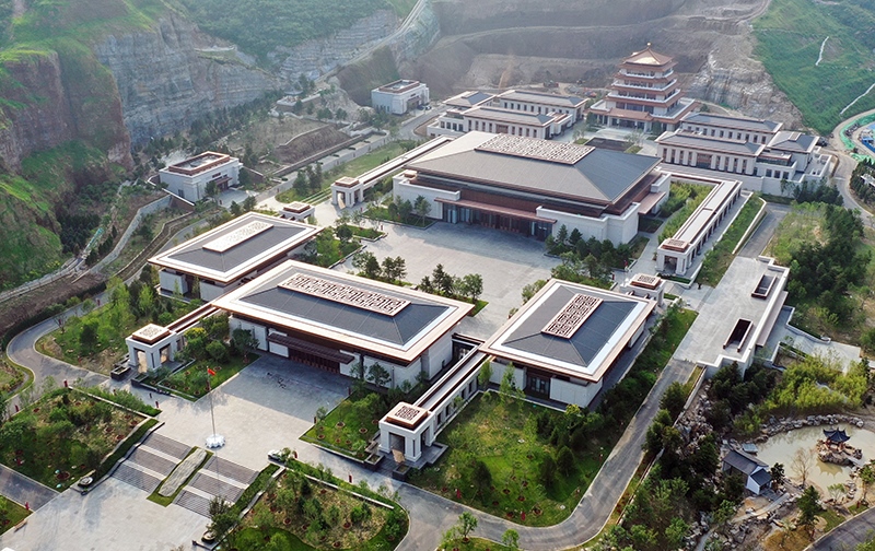 這是2022年7月30日拍攝的中國國家版本館中央總館。