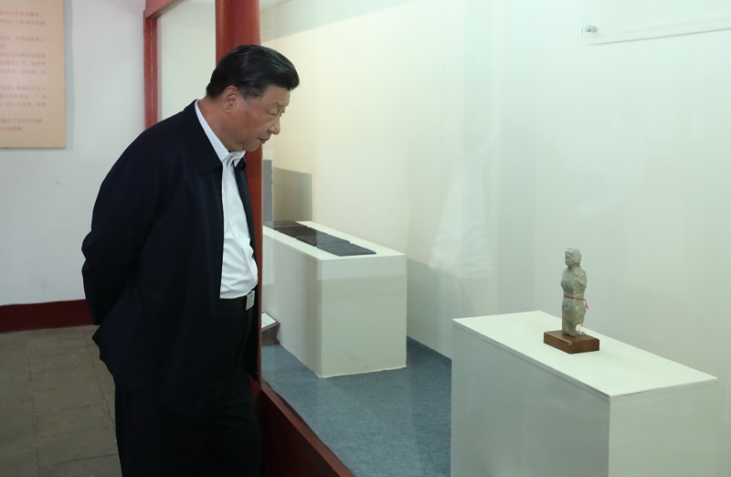 2021年5月12日，習(xí)近平總書記在河南省南陽市考察東漢醫(yī)學(xué)家張仲景的墓祠紀(jì)念地醫(yī)圣祠。