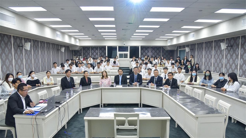 泰國(guó)博仁大學(xué)會(huì)場(chǎng)。中泰文化教育研究中心供圖