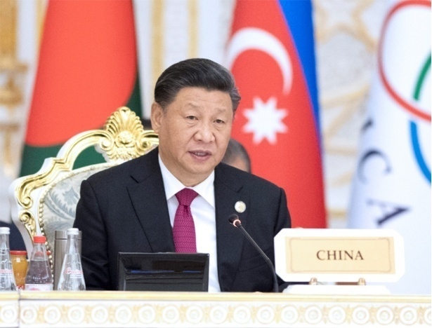 2019年6月，亞洲相互協(xié)作與信任措施會議第五次峰會在塔吉克斯坦首都杜尚別舉行。國家主席習(xí)近平出席峰會并發(fā)表題為《攜手開創(chuàng)亞洲安全和發(fā)展新局面》的重要講話。新華社記者 謝環(huán)馳 攝