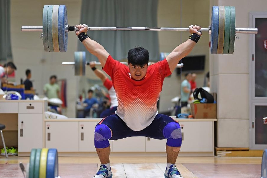 5月10日，國家隊選手劉煥華在訓(xùn)練中。新華社記者 侯昭康 攝