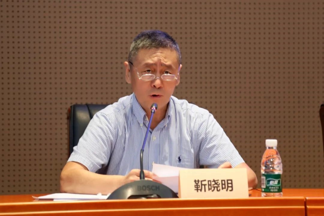 科技外交專(zhuān)家委員會(huì)主任委員、科技部國(guó)際合作司原司長(zhǎng)靳曉明致辭。主辦方供圖
