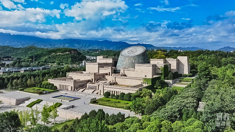 △ 寶雞青銅器博物院。（總臺記者趙振凱拍攝）