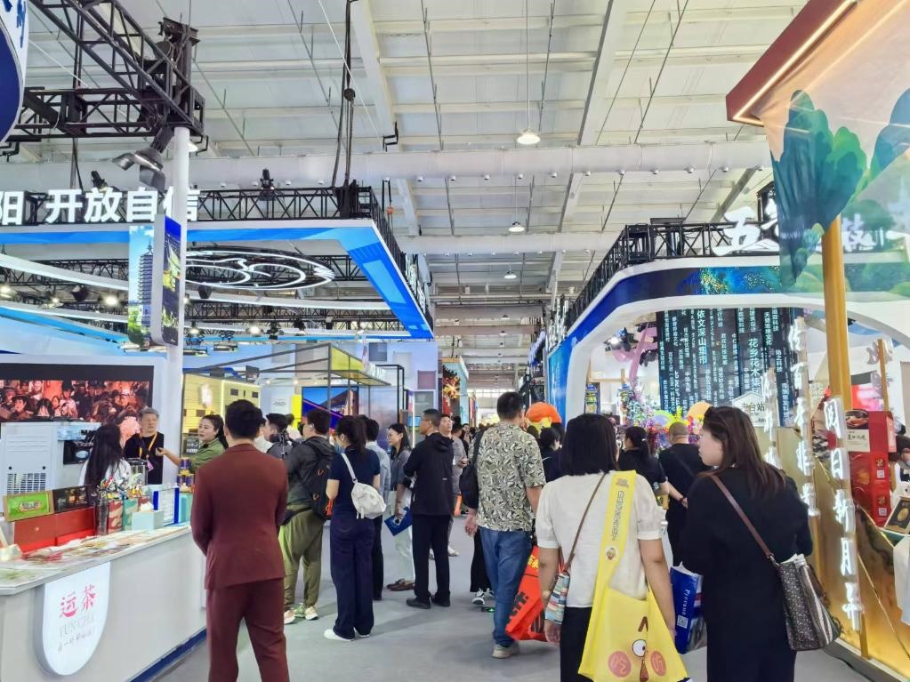 圖為2024年服貿(mào)會展區(qū)現(xiàn)場。 新華社記者 魏玉坤 攝