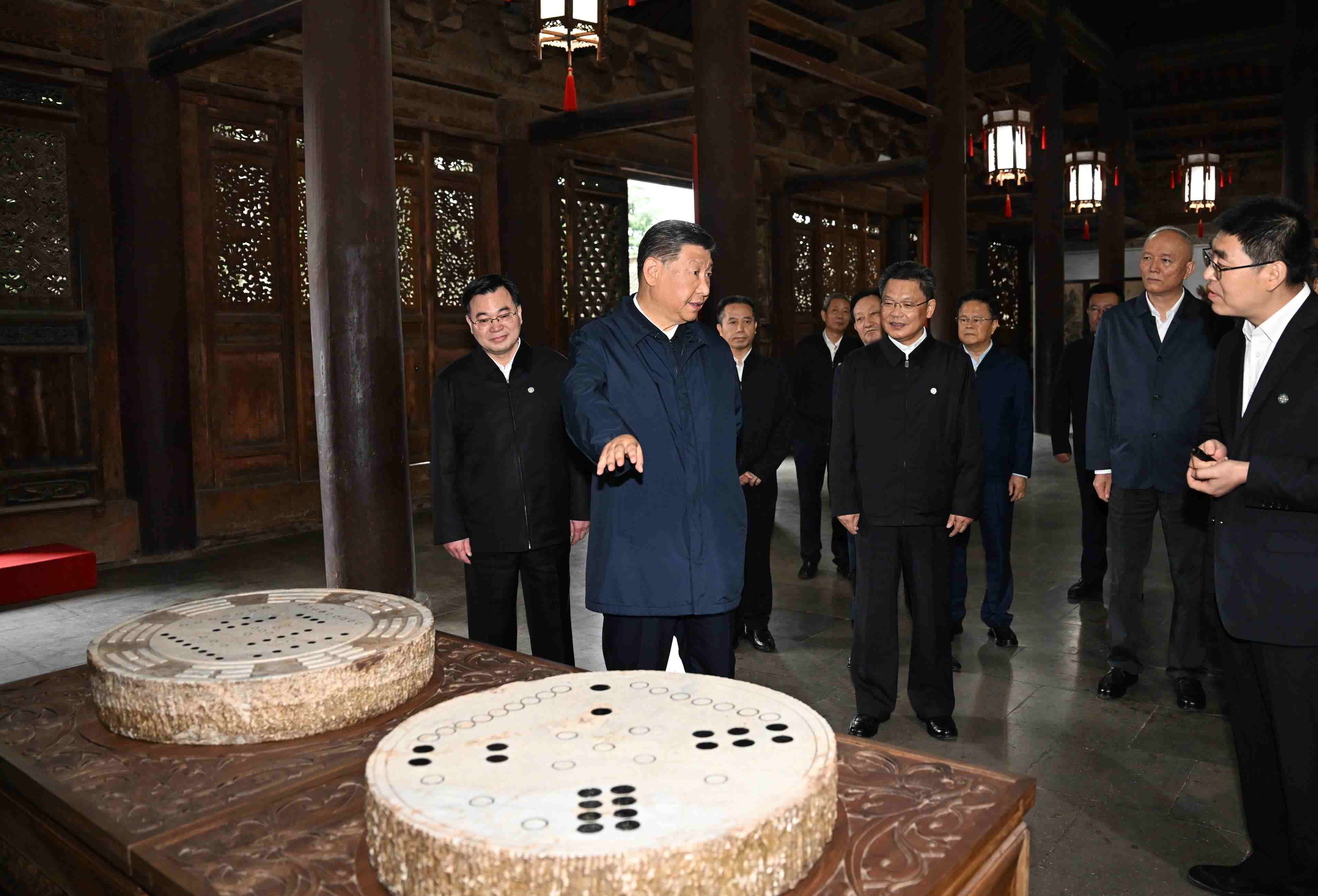2024年9月10日，習近平總書記在甘肅天水考察了全國重點文物保護單位伏羲廟。