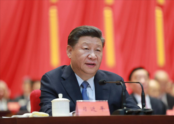 2019年9月20日，中央政協(xié)工作會議暨慶祝中國人民政治協(xié)商會議成立70周年大會在全國政協(xié)禮堂召開。中共中央總書記、國家主席、中央軍委主席習(xí)近平出席大會并發(fā)表重要講話。新華社記者 丁林 攝