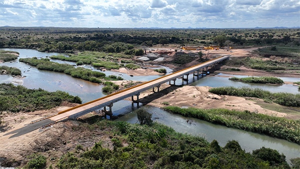 莫桑比克魯里奧大橋。中國(guó)電建供圖