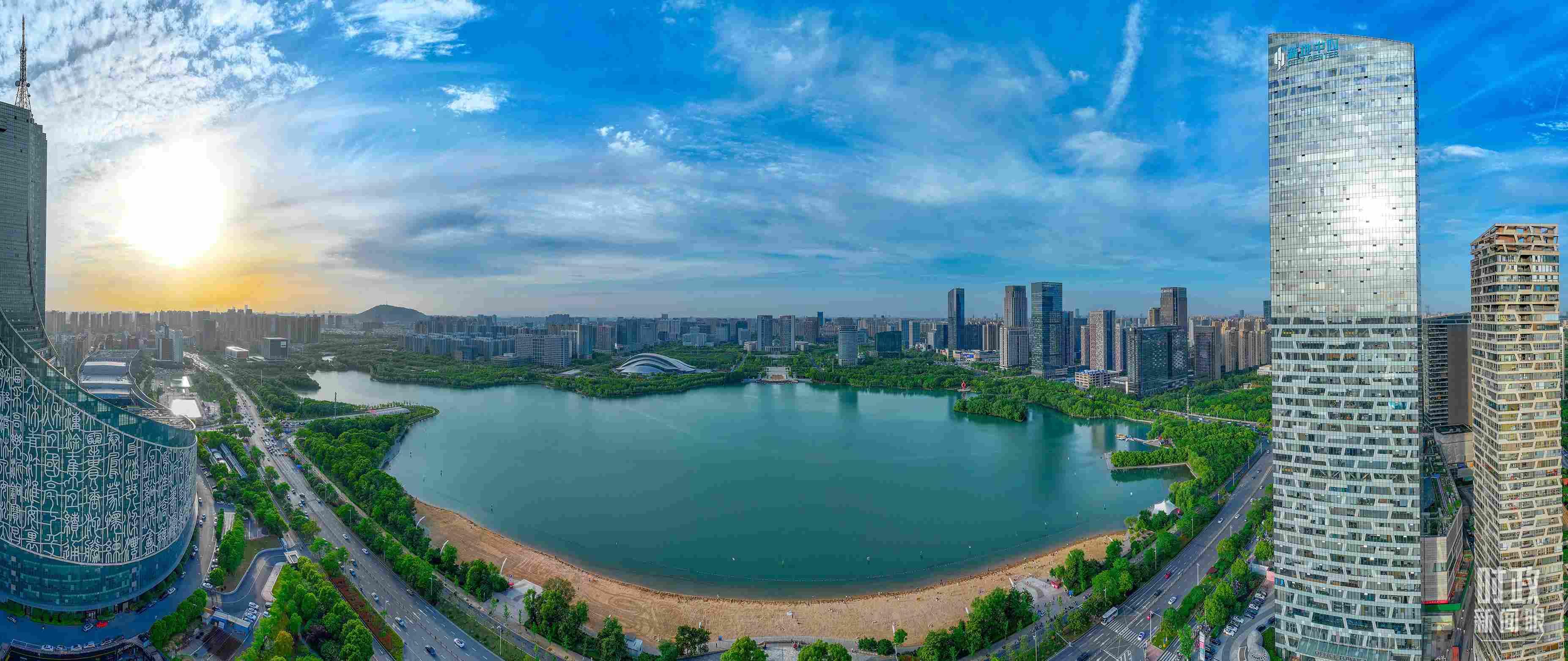 △安徽省合肥市。（合肥市蜀山區(qū)融媒體中心葛慶釗供圖）