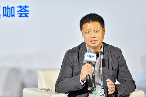 星云智慧機器人副總裁李明。 人民網 任峰濤攝