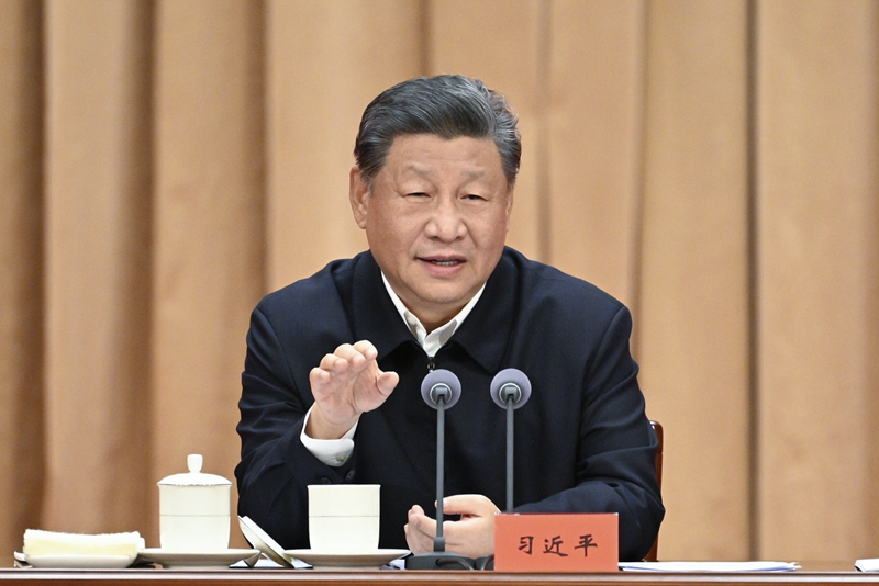 2024年10月29日，習(xí)近平在省部級(jí)主要領(lǐng)導(dǎo)干部學(xué)習(xí)貫徹黨的二十屆三中全會(huì)精神專題研討班開班式上發(fā)表重要講話。