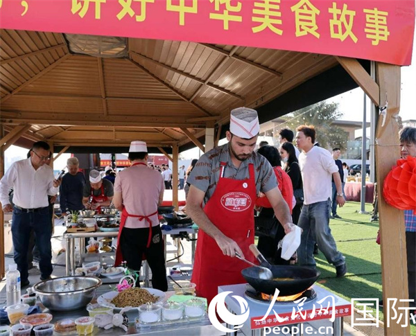 參賽一景。人民網記者管克江攝