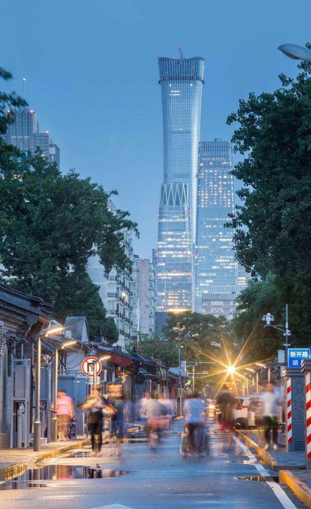 西總布胡同景觀。（受訪者供圖）