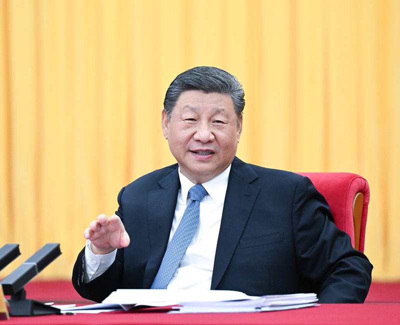 2025年3月6日，習(xí)近平總書記看望參加全國(guó)政協(xié)十四屆三次會(huì)議的民盟、民進(jìn)、教育界委員，并參加聯(lián)組會(huì)。